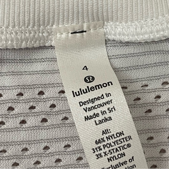 Lululemon Long Sleeve Top (white) - Size 4 - Picture 4 of 4